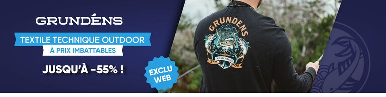 Grundens jusqu'&agrave; -55% !