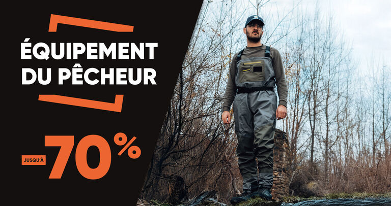 Promotions equipement du pecheur