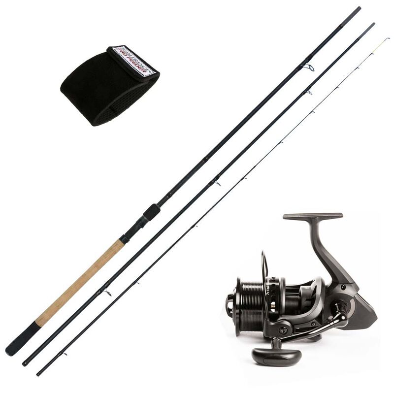 Pack Team France Teos feeder EVO 3.60 + Moulinet team Feeder 5000 - Ensembles feeder | Pacific Pêche