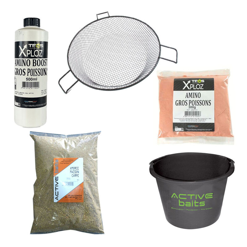 Pack Amorcage Carpe Teos - Packs | Pacific Pêche