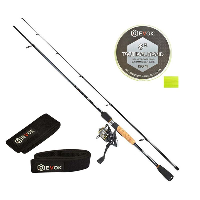Combo Spinning Sakura +Tresse Evok + Rod Strap Offert - Packs et ensembles | Pacific P&ecirc;che