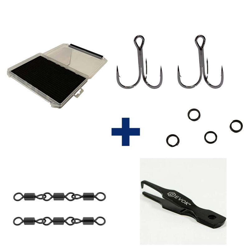 Pack Montage Stingers Chain M (Leurres 15 - 17,5cm) - Packs et ensembles | Pacific Pêche