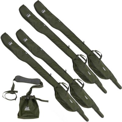 Pack Bagagerie Hoogendijk 4 rod sleeve 12' + sleeve carrying - Bagagerie | Pacific Pêche