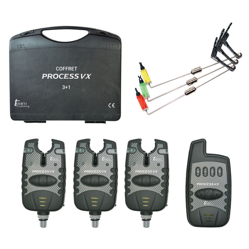 Pack 3 Process VX + Centrale + 3 Dropper - Détections | Pacific Pêche