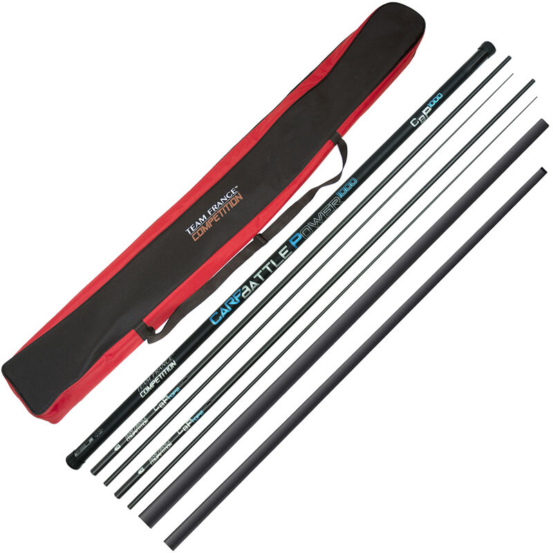 PACK CARP BATTLE POWER 10M Team France + 2 kits + fourreau + cupping kit - Packs | Pacific Pêche
