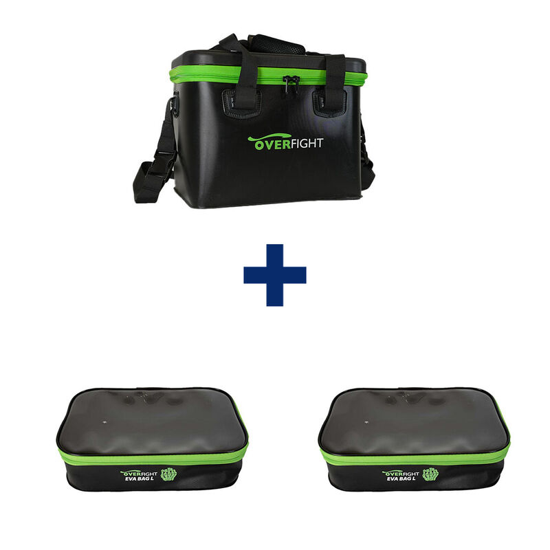 Pack Ipercut Bakkan +2 Eva Bag L + Eva Bag M - Packs et ensembles | Pacific P&ecirc;che