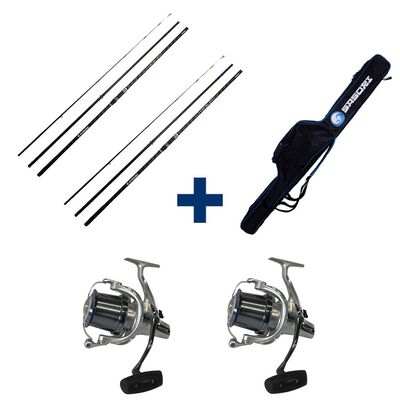 Pack Kaiten 420 Power Surf + Mago XR 8000 100-250g 4m20 - Packs et ensembles | Pacific Pêche