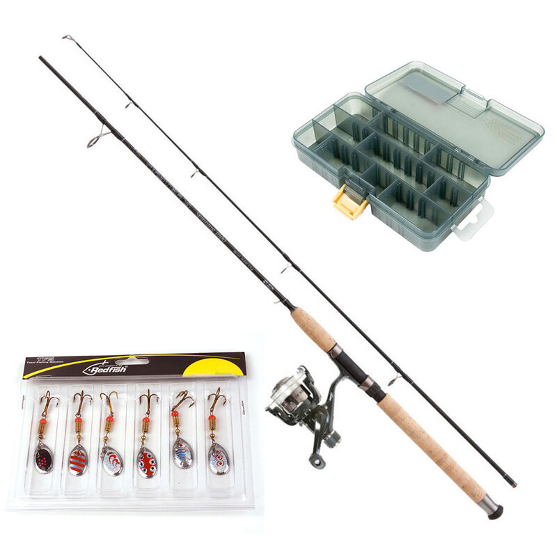 Pack ensemble spinning 1m80 3-15g + cuill&egrave;res + bo&icirc;te - Packs et ensembles | Pacific P&ecirc;che