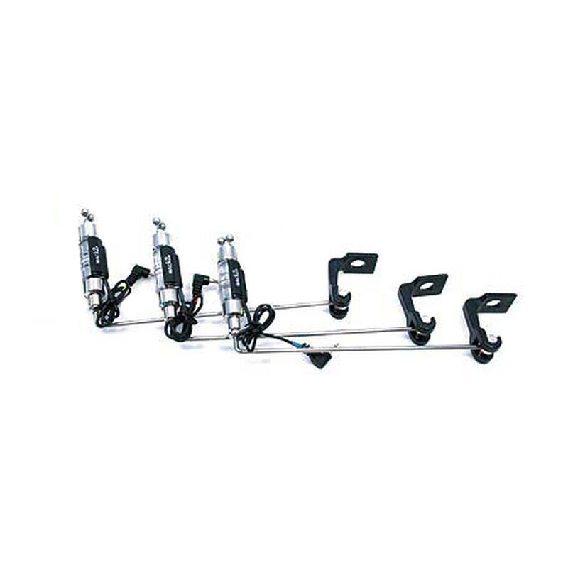 Pack Mack2 3 Balanciers Lumineux Rouge Vert Jaune - Détections | Pacific Pêche