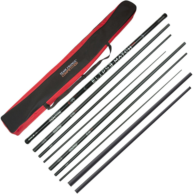 PACK Elipse Match 10m + 2 kits TOP4 + fourreau + kit coupelle - Packs | Pacific Pêche
