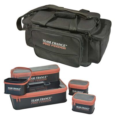 Set bagagerie pro feeder sac de transport isotherme + set 5 trousses - Pack feeder | Pacific Pêche