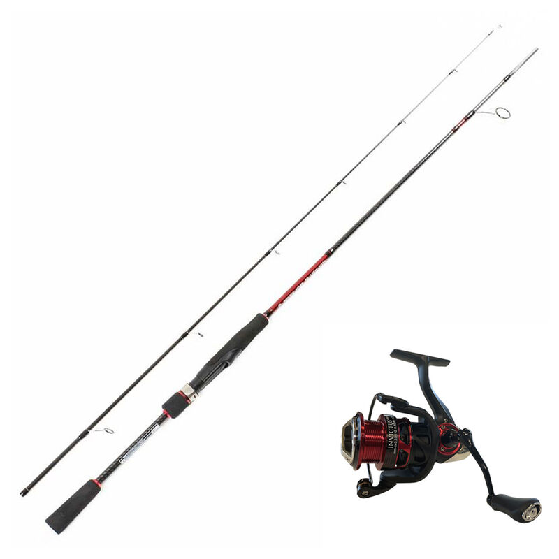 Ensemble Spinning Evok Invictus 1.95m, 5-14g + Moulinet Invictus 2500FD - Packs et ensembles | Pacific P&ecirc;che