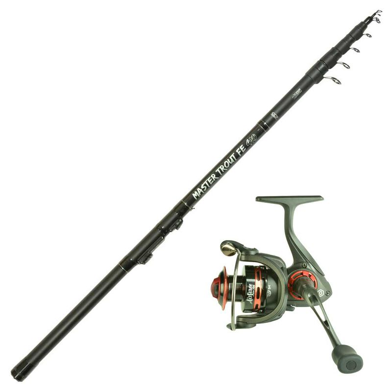 Ensemble truite canne master trout fe 3.50m + moulinet evok 2000 - Packs et ensembles | Pacific Pêche