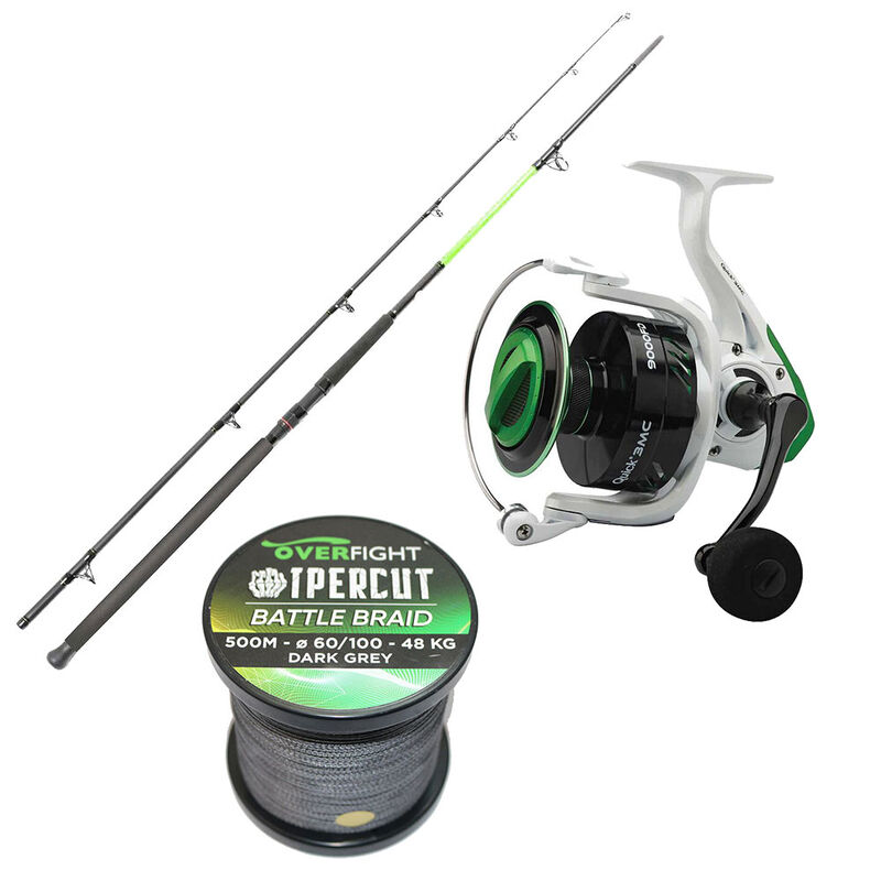 Pack Silure Bou&eacute;e Ipercut Battle + Quick 3 9000FD + Tresse - Packs et ensembles | Pacific P&ecirc;che