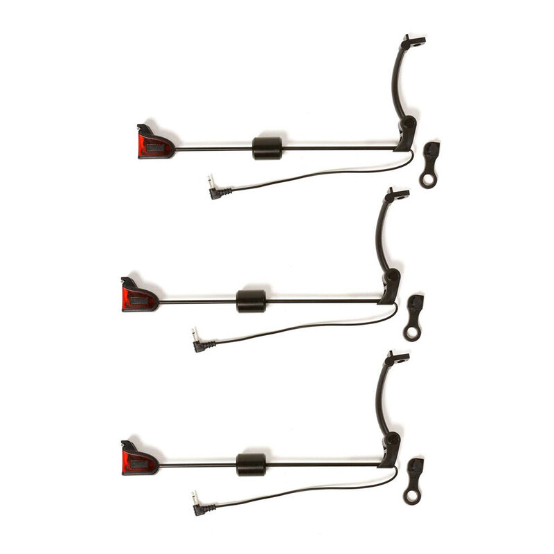 Pack de 3 Pro Tech Indicator Rouge - Détections | Pacific Pêche