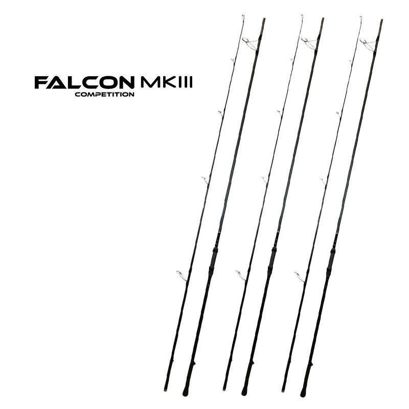 Pack de 3 cannes Mack2 Falcon compétition MK III 13' 3,75lbs - Cannes | Pacific Pêche