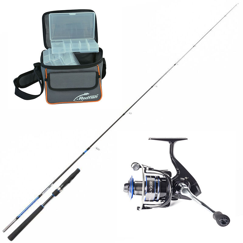 Pack lancer canne invictus + moulinet magnetix 2500 + Sac redfish + 4 boîtes - Packs et ensembles | Pacific Pêche