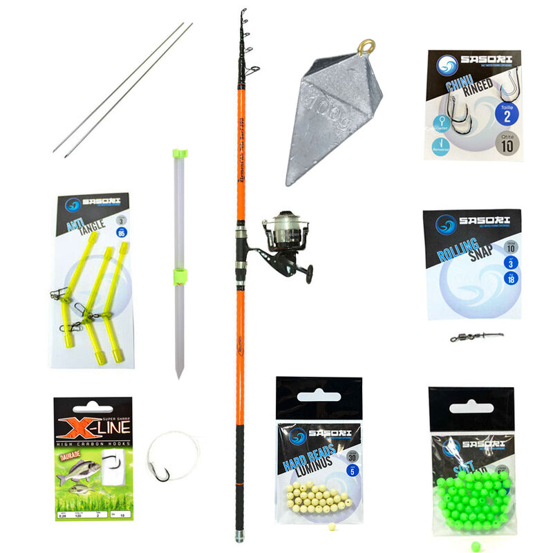 Pack Prêt à Pêcher Surf Leger - Packs et ensembles | Pacific Pêche