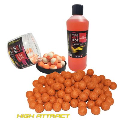 Pack week end mack2 high attract magic tutti 5kg + booster + popup - Appâts / Bateaux amorceur / Spodding | Pacific Pêche