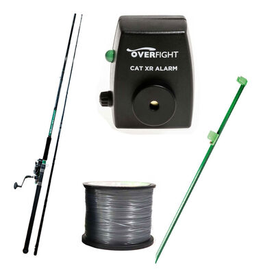 Pack Silure Combo Overfight Tank Allround CS 3m, Max 600g + Fil + Pique + Détecteur - Packs et ensembles | Pacific Pêche