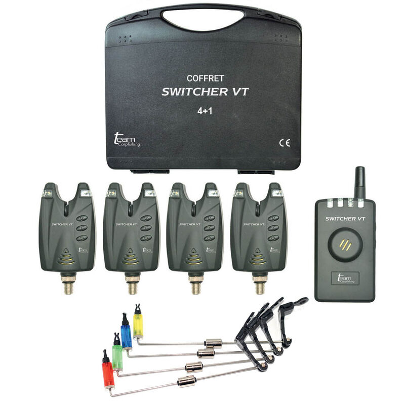 Pack 4 Switcher + Centrale + 4 Dropper - Détections | Pacific Pêche