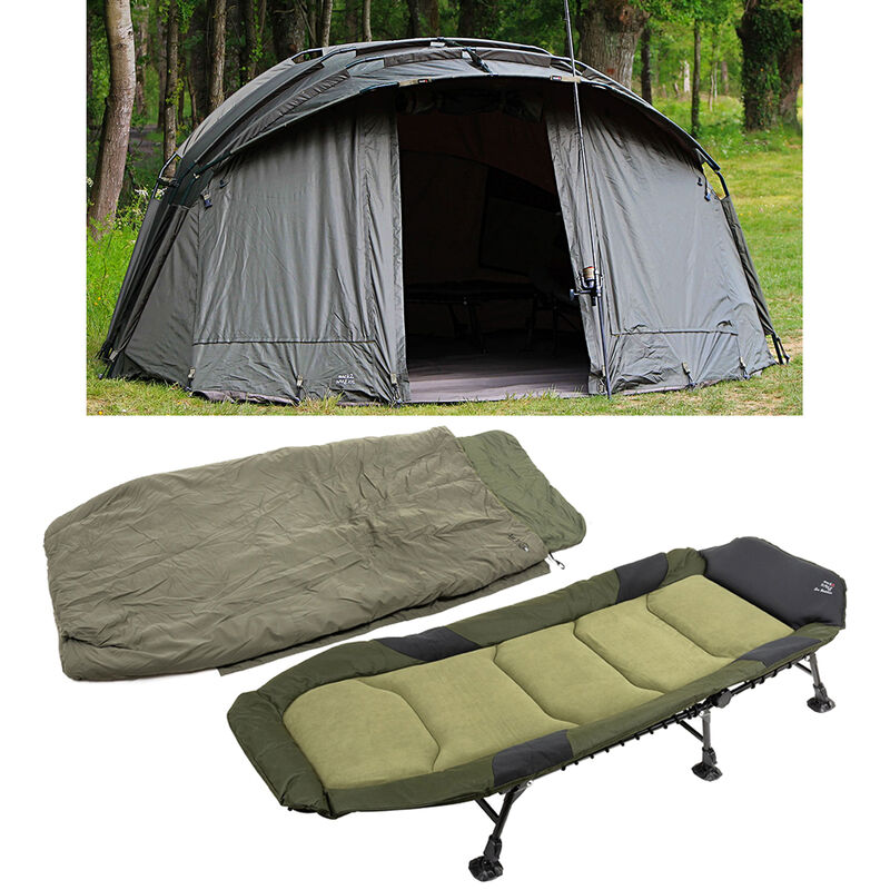 Pack Bivouac Biwy + Bedchair + Sleeping Bag H Max XXL - Bivouac Confort | Pacific Pêche