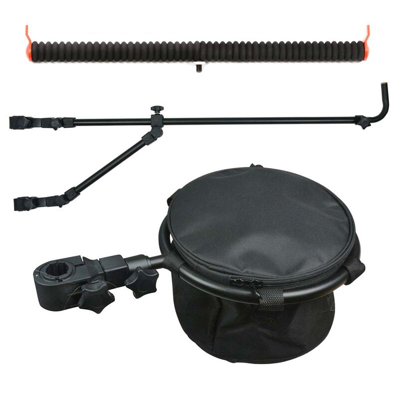 Pack feeder support double Multi D + Support bac + Support cranté 50cm - Pack feeder | Pacific Pêche