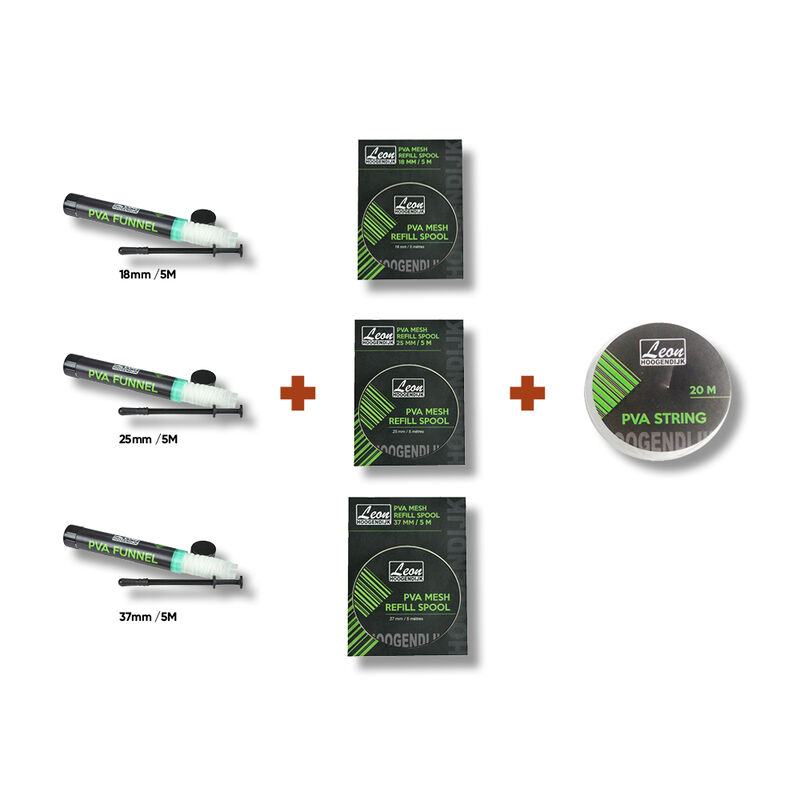 Pack PVA Leon Hoogendijk - Appâts / Bateaux amorceur / Spodding | Pacific Pêche