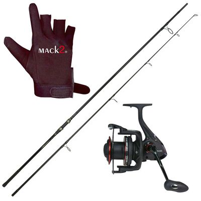 Pack spod carp addict Mack2 (canne + moulinet + gant) - Appâts / Bateaux amorceur / Spodding | Pacific Pêche