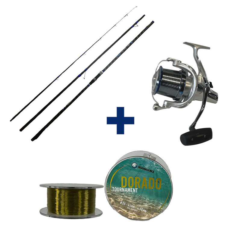 Pack Surf Kaiten 420 Hybrid + Mago 8000 - Packs et ensembles | Pacific P&ecirc;che