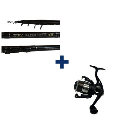 Ensemble WILDER ADJUST FE410 5-15G + MOULINET VIPER TOC 75 - Packs | Pacific P&ecirc;che