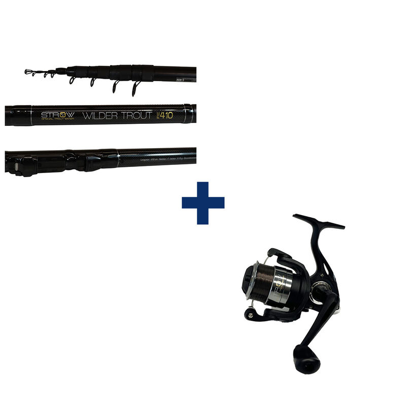 Ensemble WILDER ADJUST FE410 5-15G + MOULINET VIPER TOC 75 - Packs | Pacific P&ecirc;che