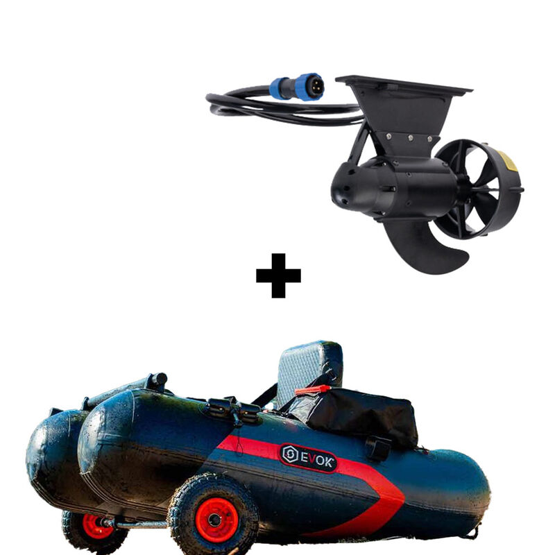 Pack Float Tube Evok Tactikal FT 150 + Frazer FT Motor - Packs | Pacific P&ecirc;che