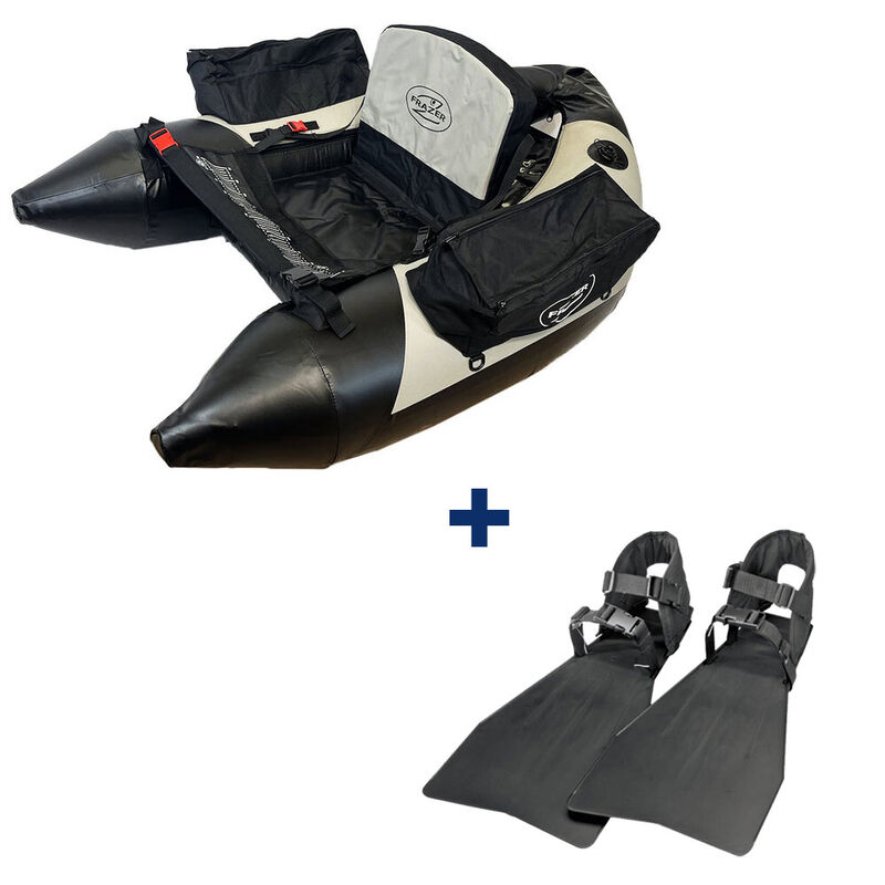 Pack Float Tube Frazer Agility 150 + Palmes - Packs | Pacific P&ecirc;che