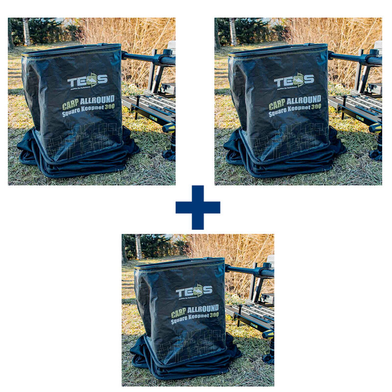 Ensemble 3 Teos Bouriche Carp Allround 300 - Ensembles | Pacific P&ecirc;che