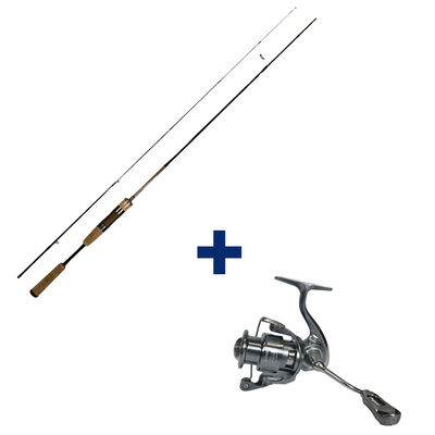 Pack Canne Evok Invictus Trout V2 1.88cm, 3-10g + Moulinet Invictus Trout 1500Fd - Packs et ensembles | Pacific Pêche