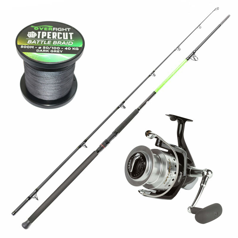Combo Ipercut Battlle + Opuss Bull 5000 + Tresse - Packs et ensembles | Pacific P&ecirc;che