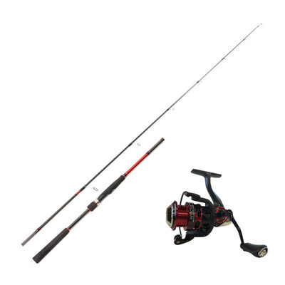 Ensemble Spinning Evok Invictus 1.98m, 28-84g + Moulinet Invictus 4000 FD - Packs | Pacific Pêche