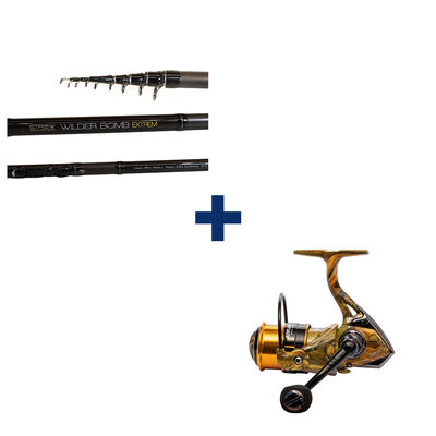 Ensemble WILDER BOMB EXTREM 30-80G + ALTIPLANO LIVE 2000 FD - Packs | Pacific P&ecirc;che