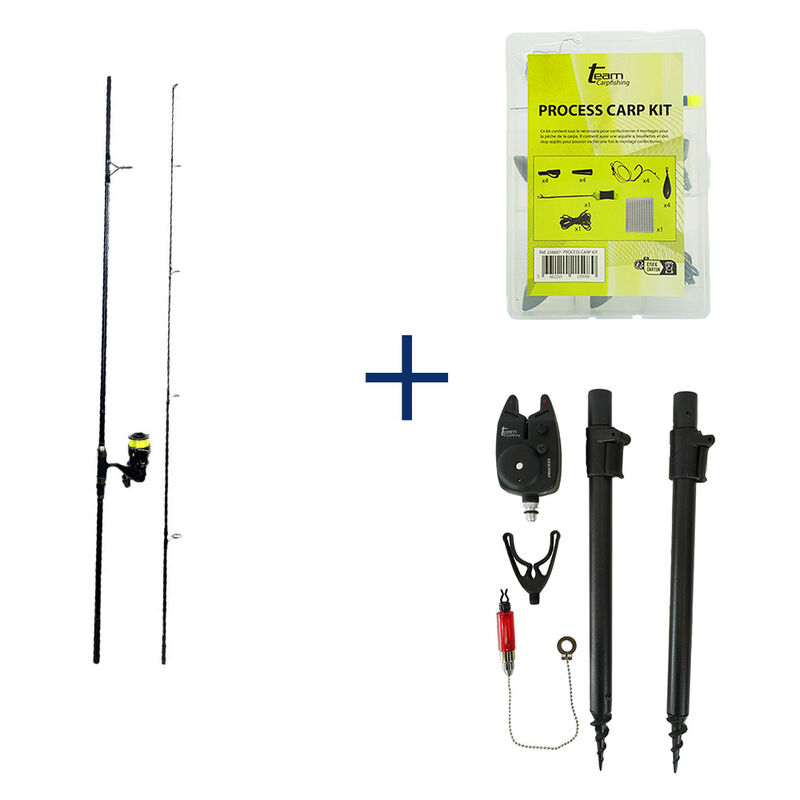 Pack Combo Process 10' + Alarme Kit + Kit Accessoires - Packs | Pacific Pêche
