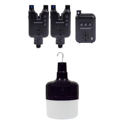 Pack Bite Keeper Pro 2+1 Black Firefly Biwy Light - Détections | Pacific Pêche