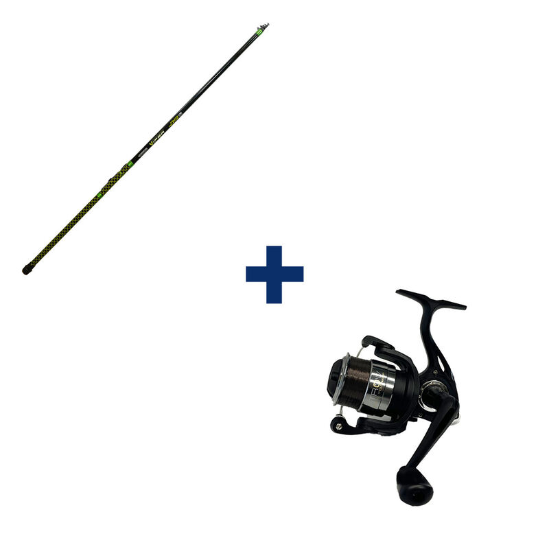 Ensemble VIPER TELETOC 3m + FIRST TROUT 2000 FD - Packs | Pacific P&ecirc;che