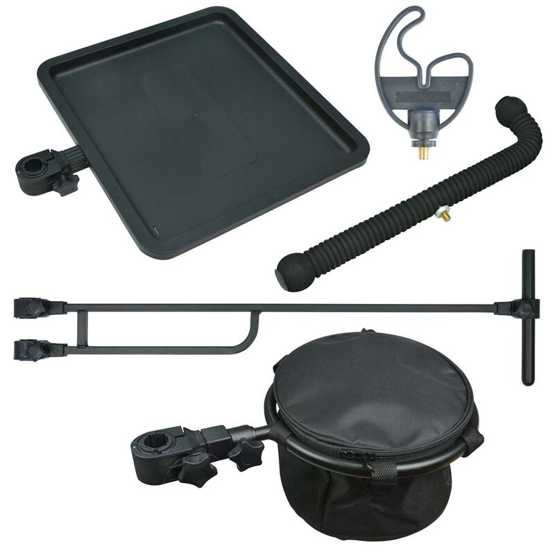 Pack feeder support + desserte + support bac + support avant + support feeder pro - Pack feeder | Pacific Pêche