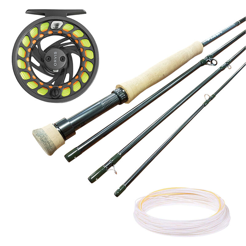 PACK mouche ORVIS Clearwater 10' soie 3 + moulinet Clearwater Gray II + soie WF - Packs | Pacific Pêche