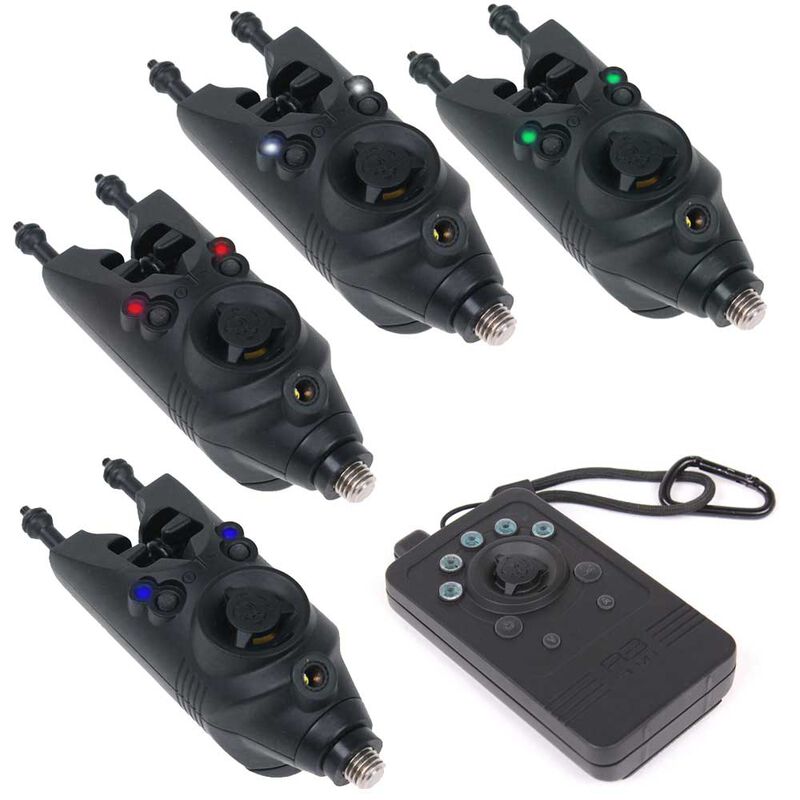 Pack Détecteurs Nash 4 siren r3 bleu/blanc/rouge/vert + centrale siren r3 - Détections | Pacific Pêche