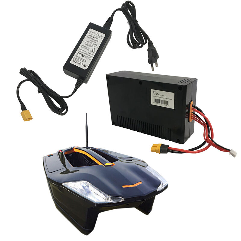 Pack X Boat 730 + 2 Batteries + Chargeur - App&acirc;ts / Bateaux amorceur / Spodding | Pacific P&ecirc;che