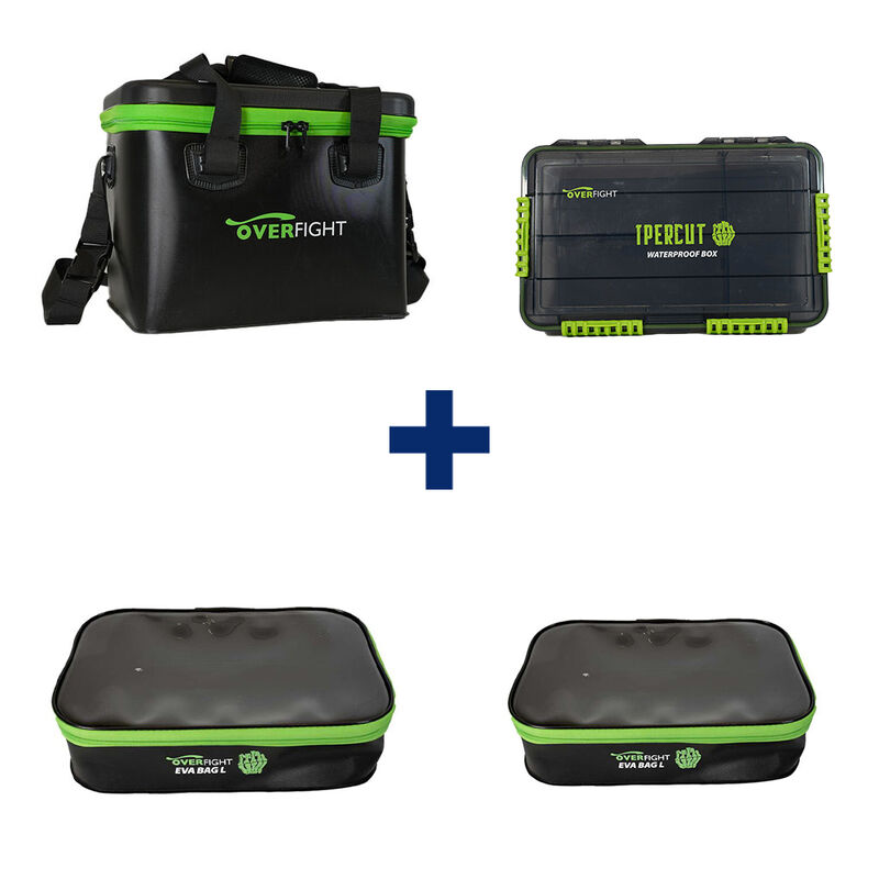 Pack Ipercut Bakkan + Eva Bag L + Ipercut Box - Packs et ensembles | Pacific P&ecirc;che