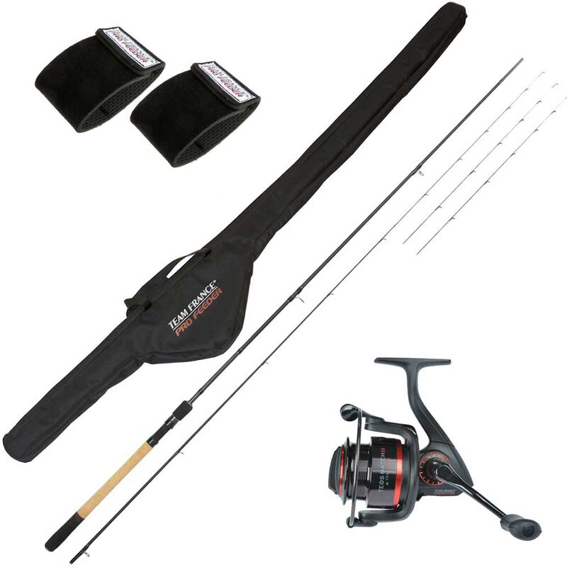 Pack feeder canne teos feeder evo 3m + moulinet - Pack feeder | Pacific P&ecirc;che