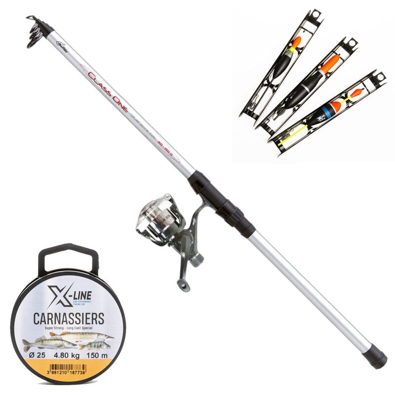 Pack P&ecirc;che au vif Class One Brochet 1 Canne - Packs et ensembles | Pacific P&ecirc;che