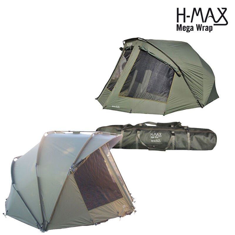 Pack biwy mack2 h max air-tech avec surtoile - Bivouac Confort | Pacific Pêche